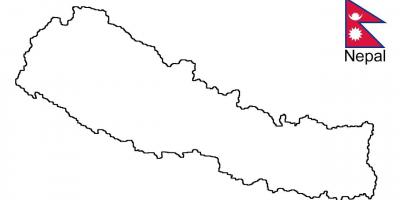 Mapa Nepalu obwód