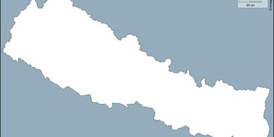 Mapa pusta Nepal